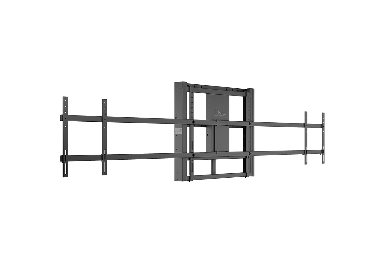 Multibrackets 7350073738106 M Motorized Wallmount Dual Screen 110'' 160kg Black SD