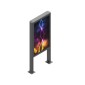 Edbak POK91 Outdoor Info Kiosk for LG 49XE4F